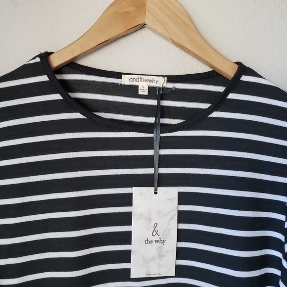 Boho Bell Sleeve Crew Neck Top - Picture 10 of 12